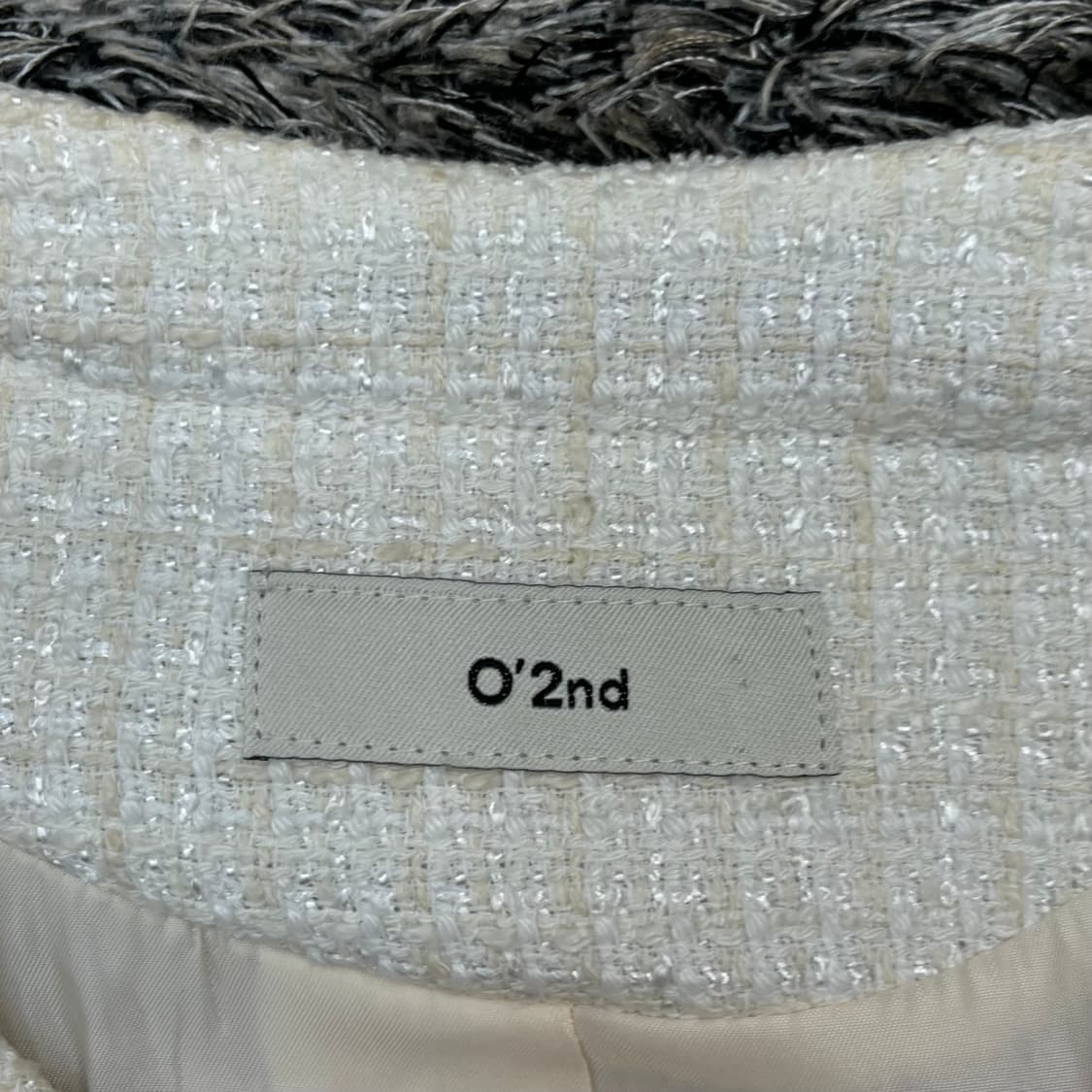 오즈세컨 여성 트위드 베스트 (76) 상품이미지3