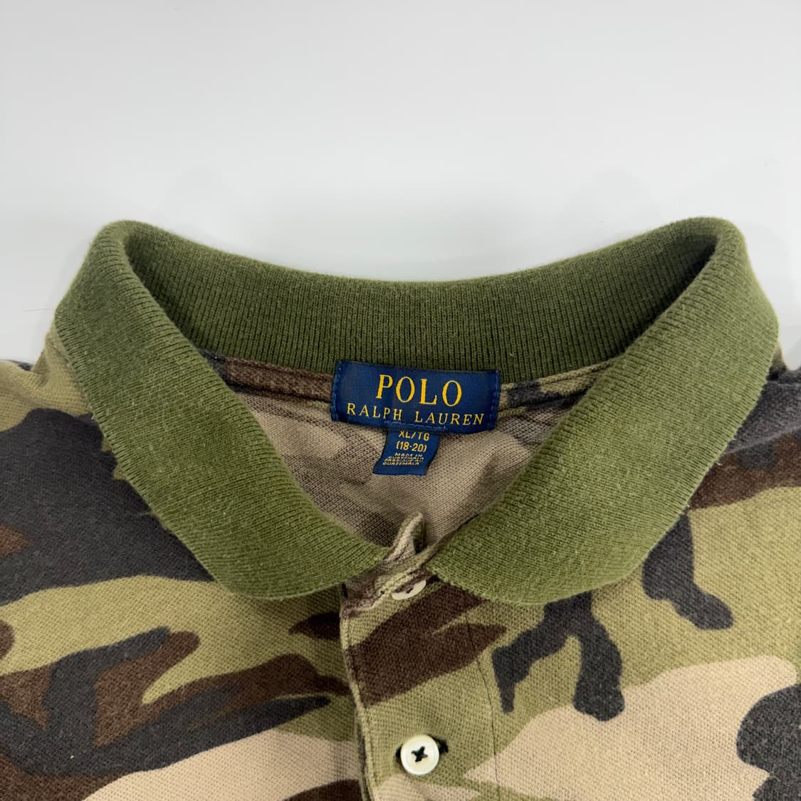 Polo 폴로 카키 포니 카모 반팔  상품이미지5