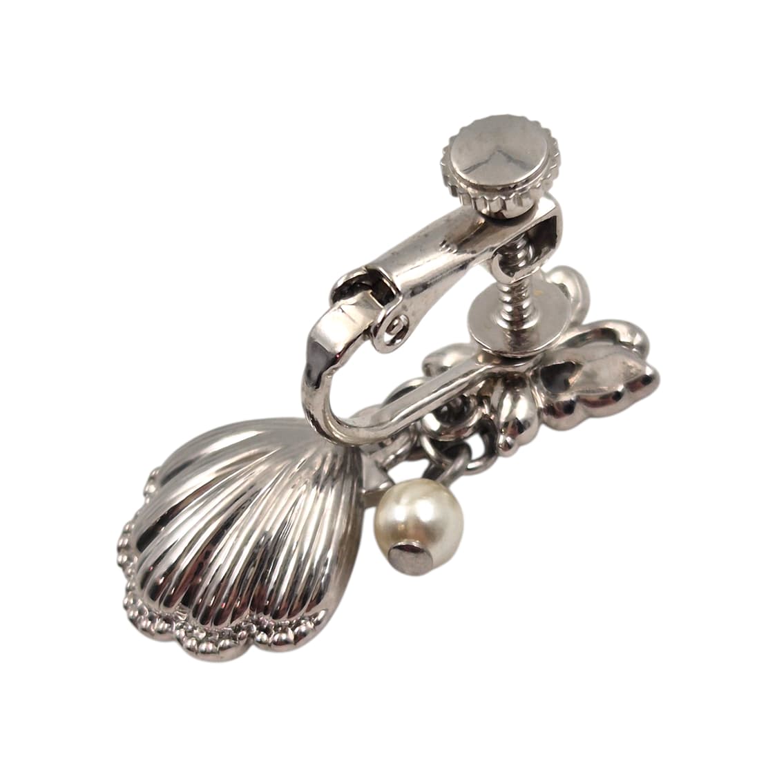 00s 안나수이 나비 조개&진주 이어클립 세트 상품이미지4