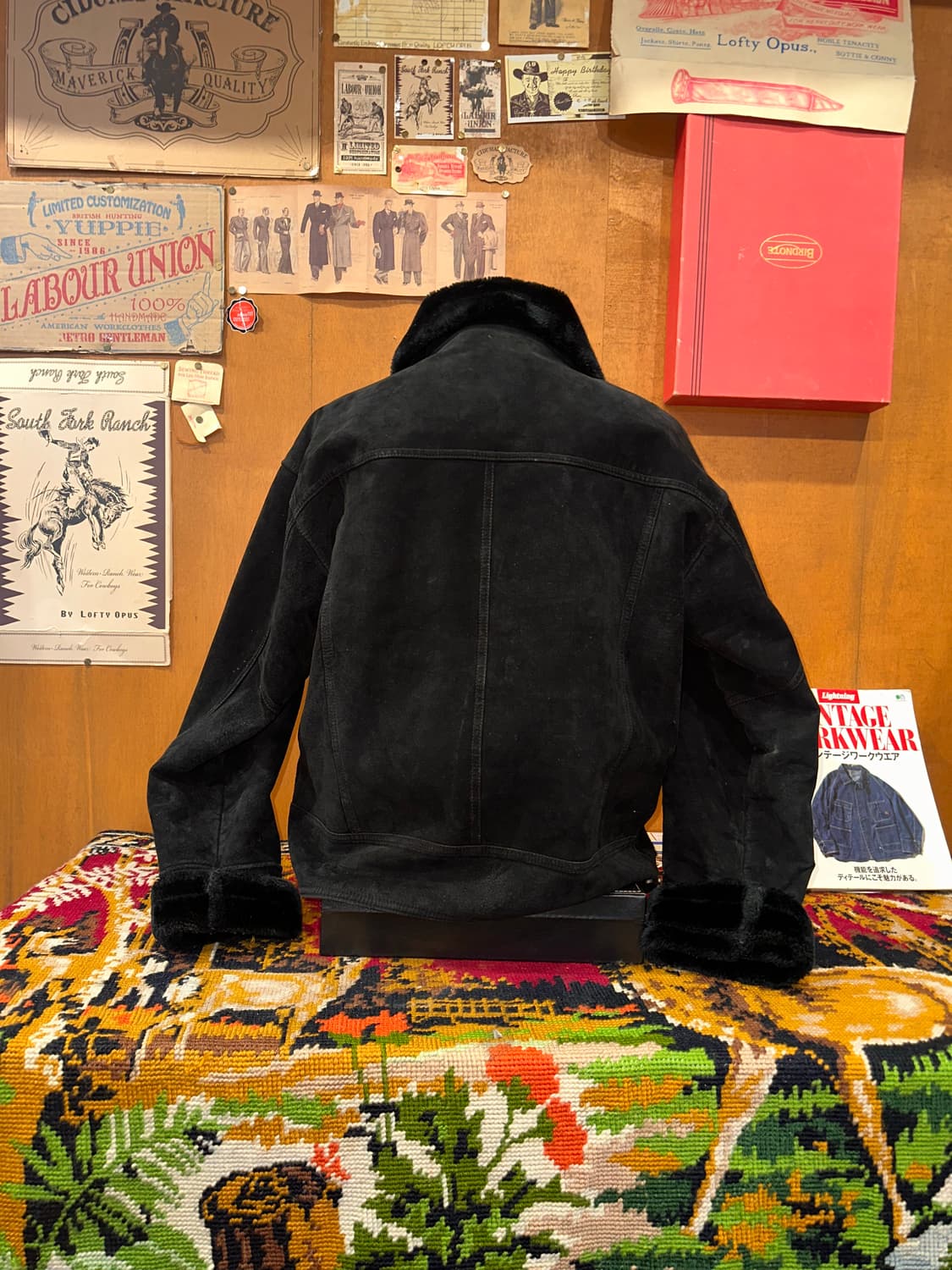 ( XL ) 세무자켓 가죽자켓 스포츠자켓 워크웨어 아메카지 빈티지 상품이미지4