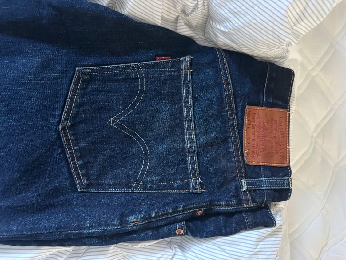 리바이스 511 진청 데님팬츠 상품이미지1