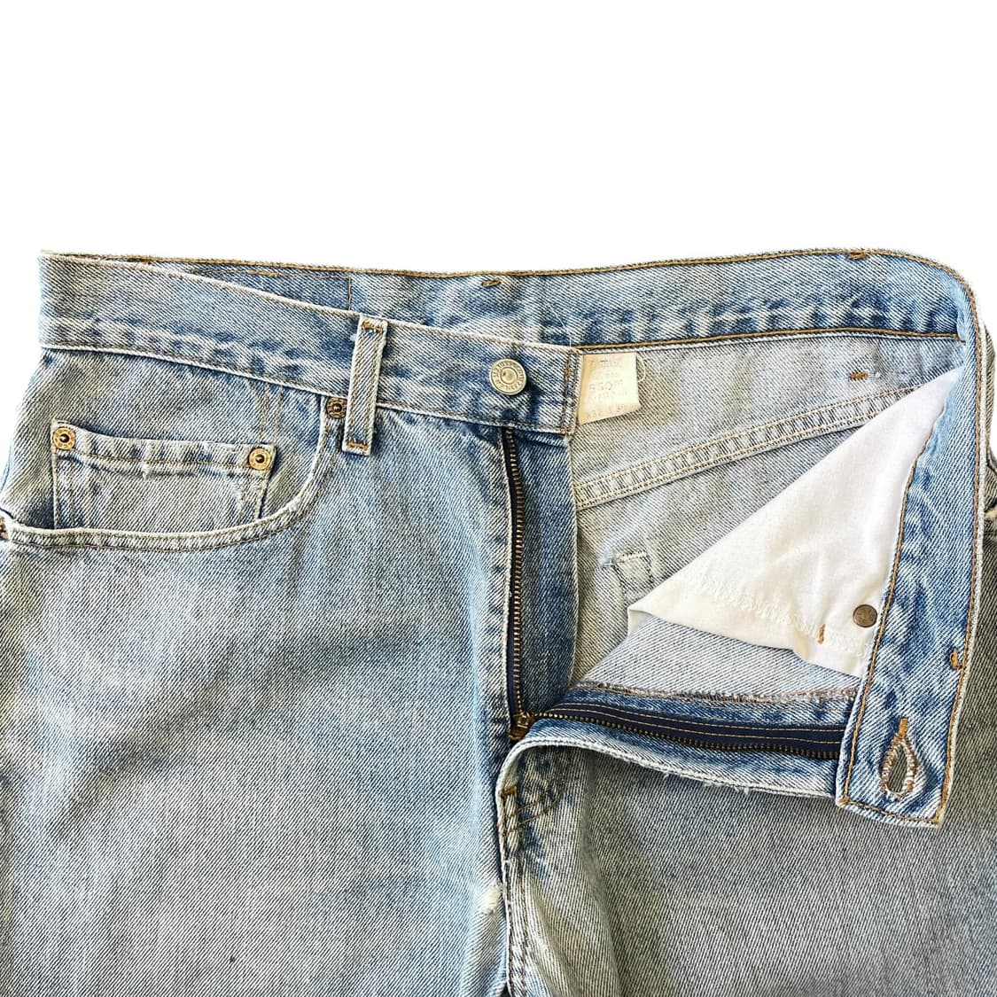 리바이스 550 릴렉스핏 연청 데님팬츠 상품이미지5