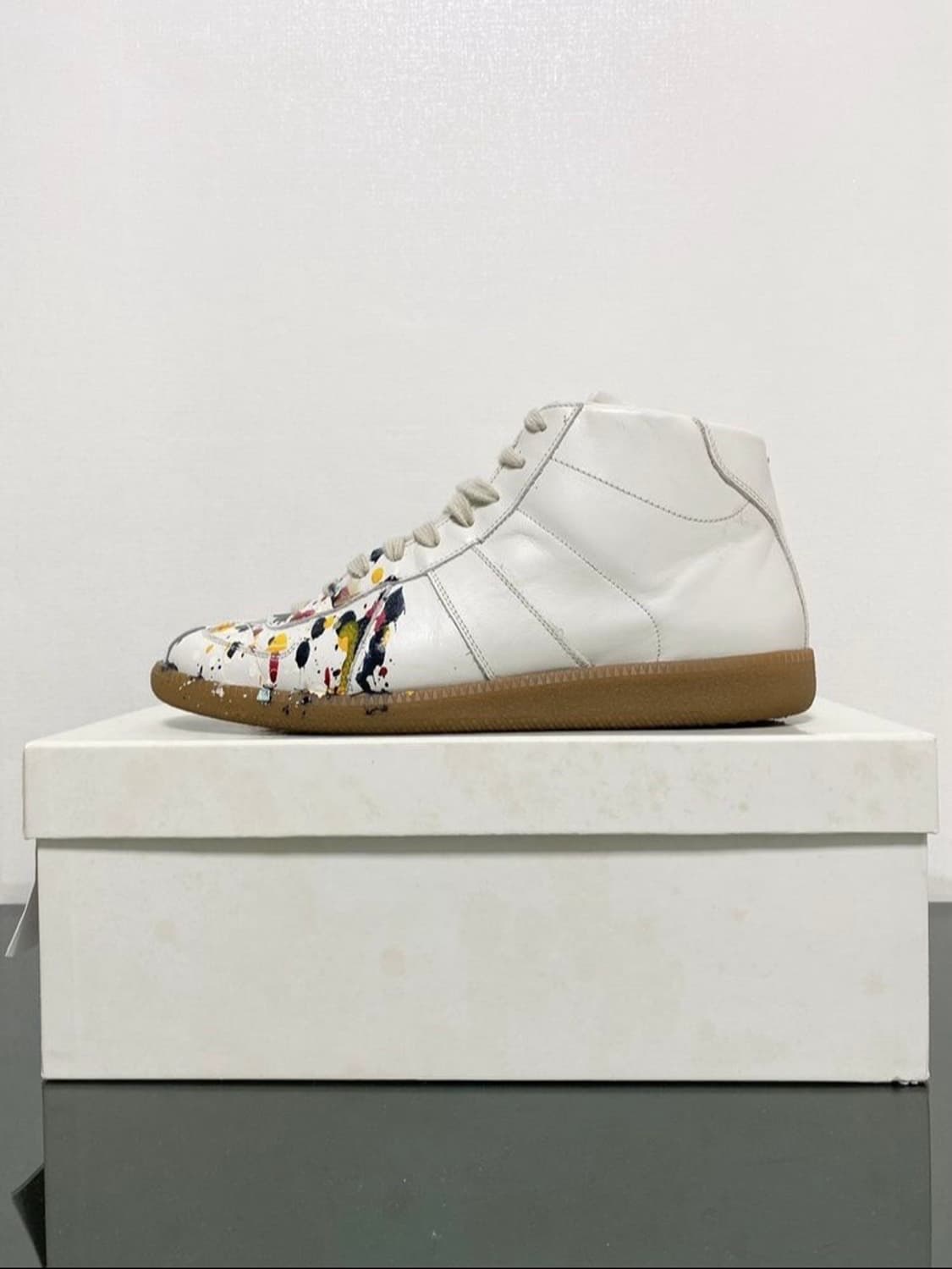 메종 마틴 마르지엘라 페인팅 독일군 스니커즈 상품이미지3