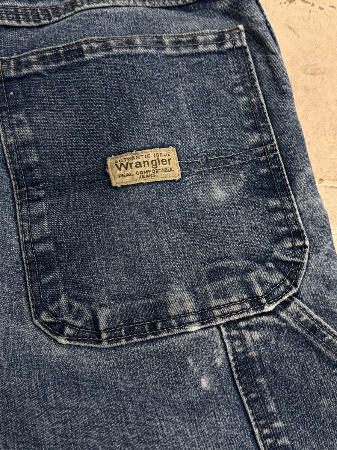 랭글러 워시드 카펜터 데님팬츠  상품이미지4