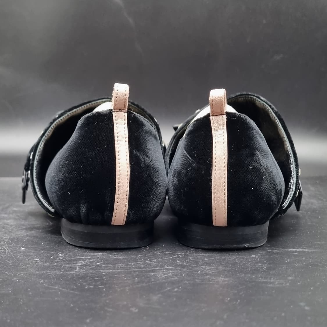 N21 벨벳 여성플랫슈즈36 220 상품이미지5