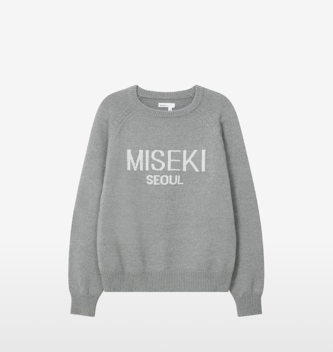 미세키서울 니트 그레이 상품이미지1