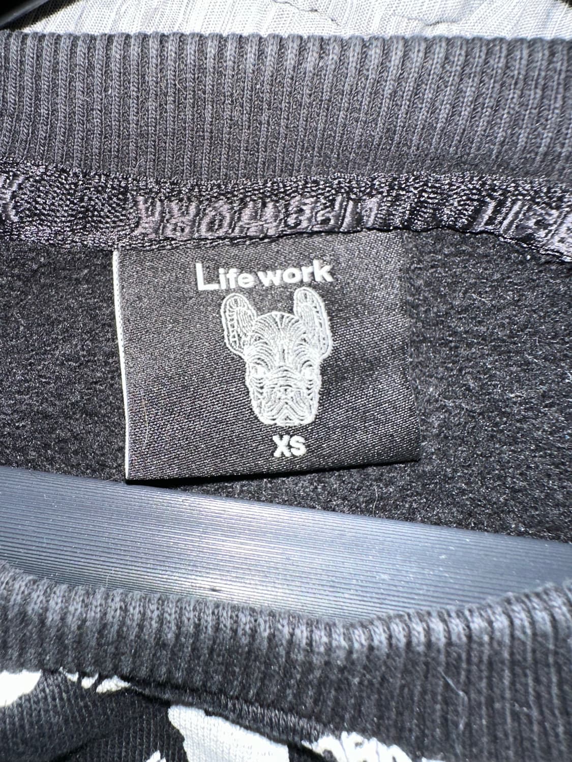 라이프워크 올오버 패턴 맨투맨  상품이미지4