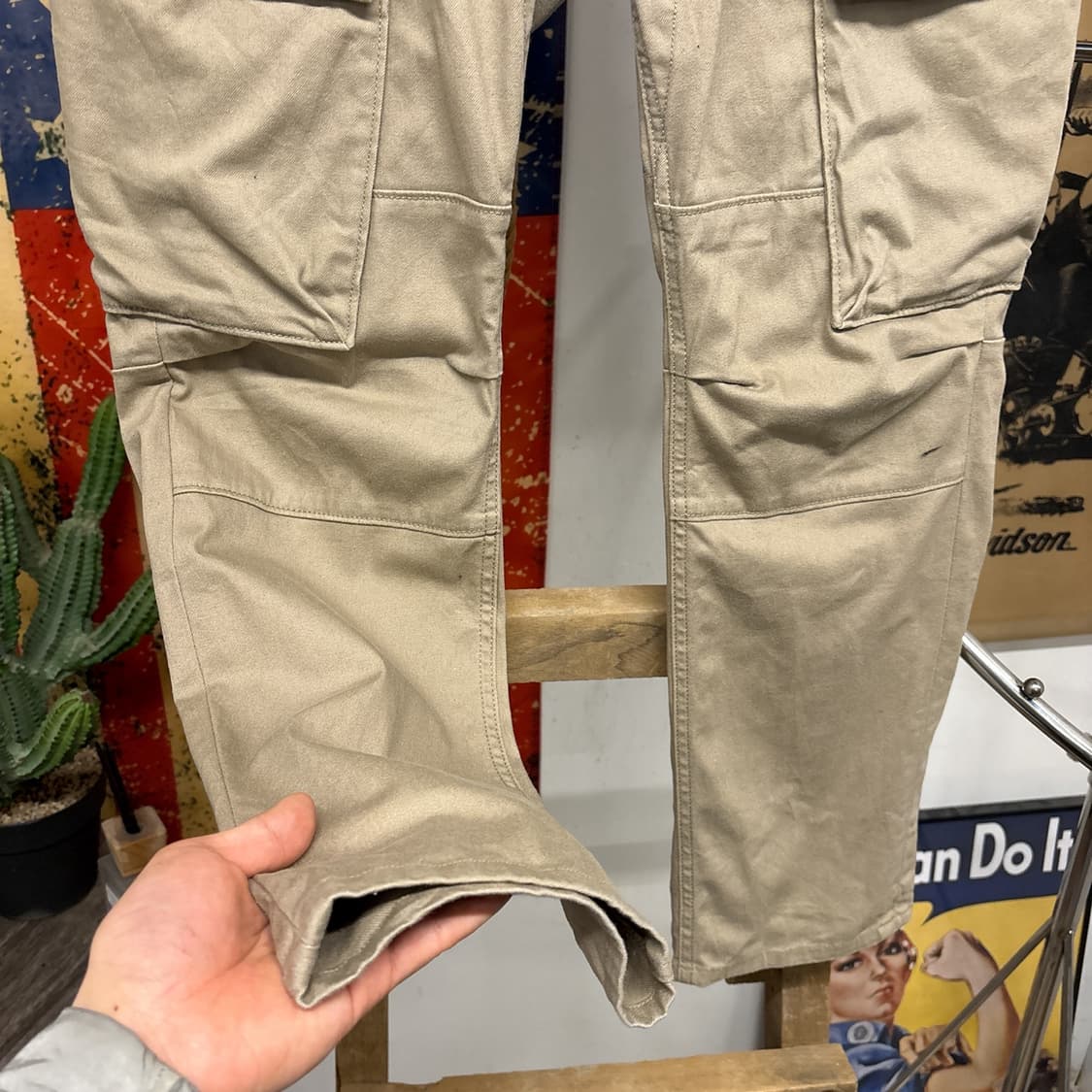 리바이스 화이트탭 리플렉티브 헤비코튼 카펜터 워크 카고팬츠 N951 상품이미지4