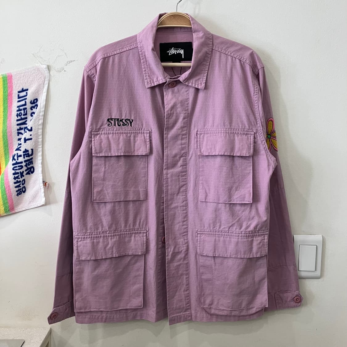 170 스투시 퍼티그 bdu 자켓 라벤더 상품이미지1
