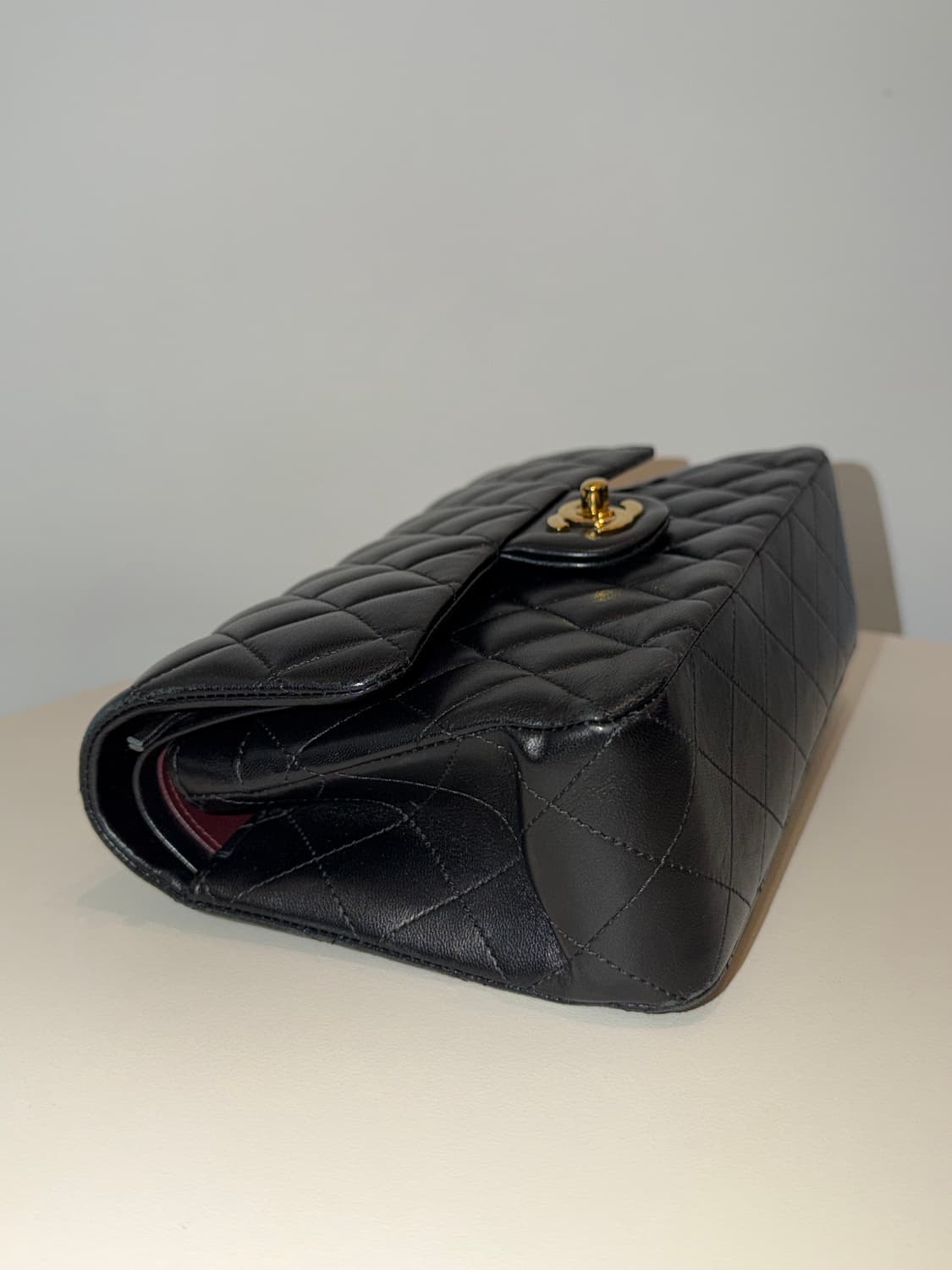 샤넬 클래식 램스킨 미디엄 상품이미지3