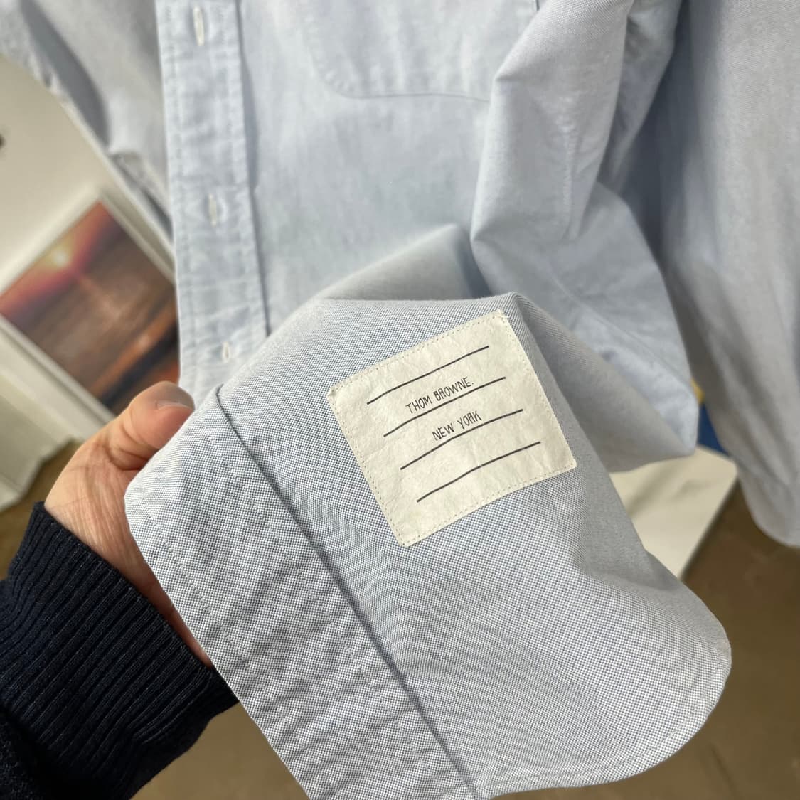 톰브라운 히든삼선 옥스포드 셔츠 3 상품이미지5