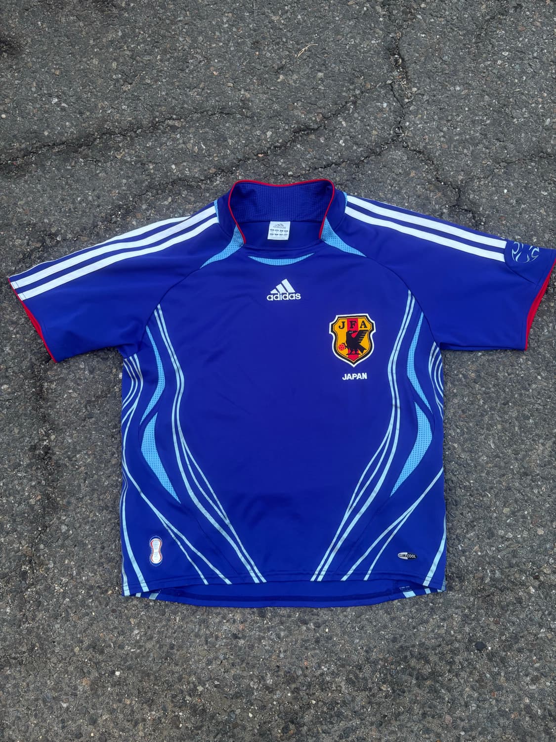 06-07 아디다스 일본 국대 홈 노마킹 xs 상품이미지1