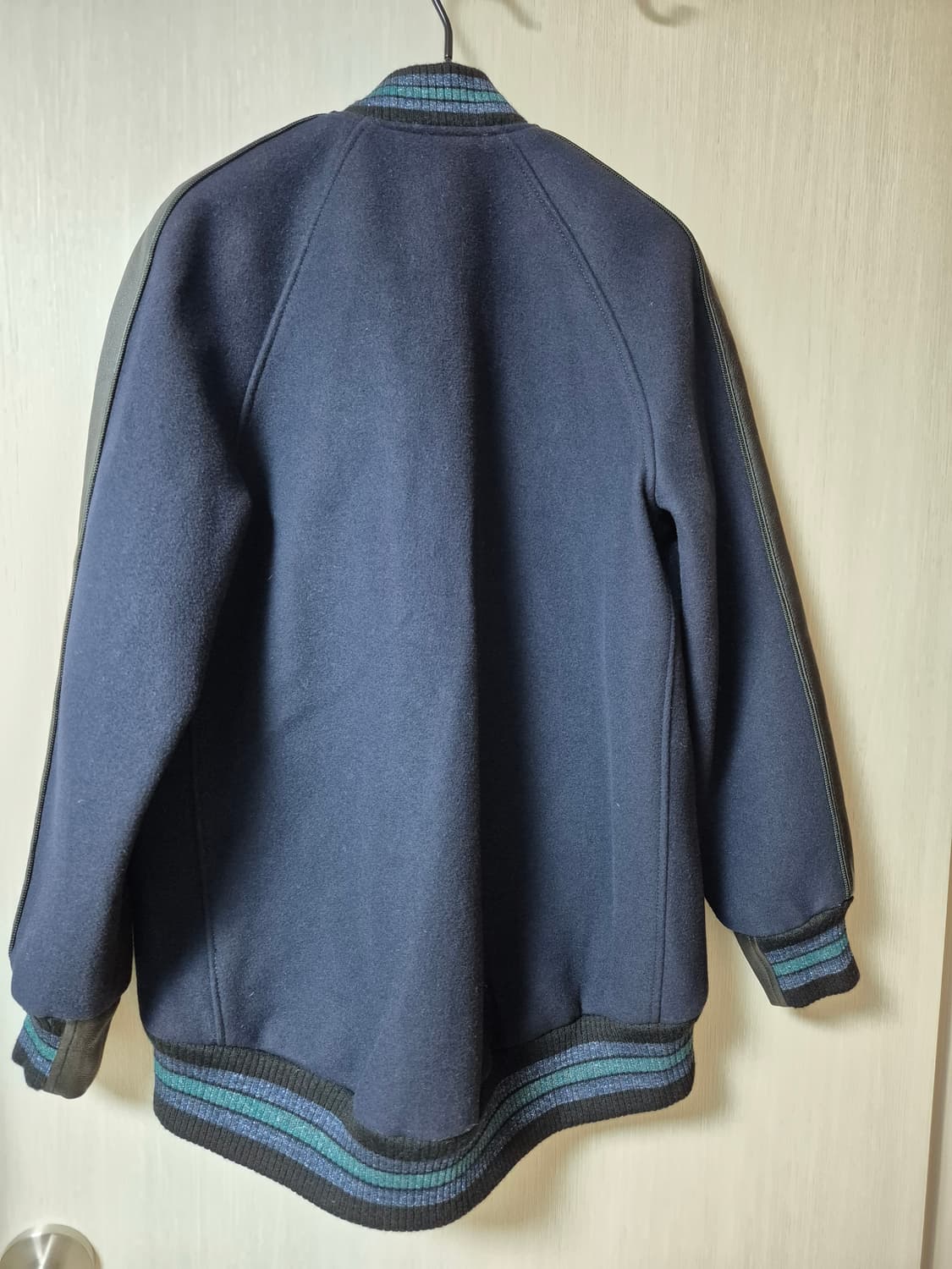 (정품) 코치 리얼양가죽 봄버 자켓 바시티점퍼 XS 상품이미지2