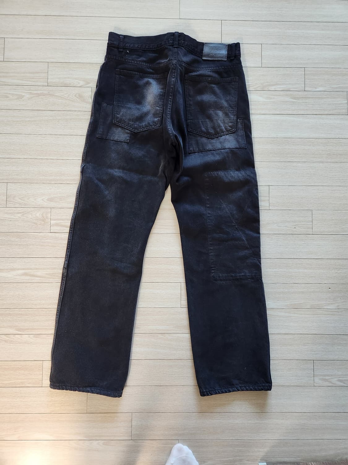 틸레이트 tillate 리워크데님 M 블랙 상품이미지2