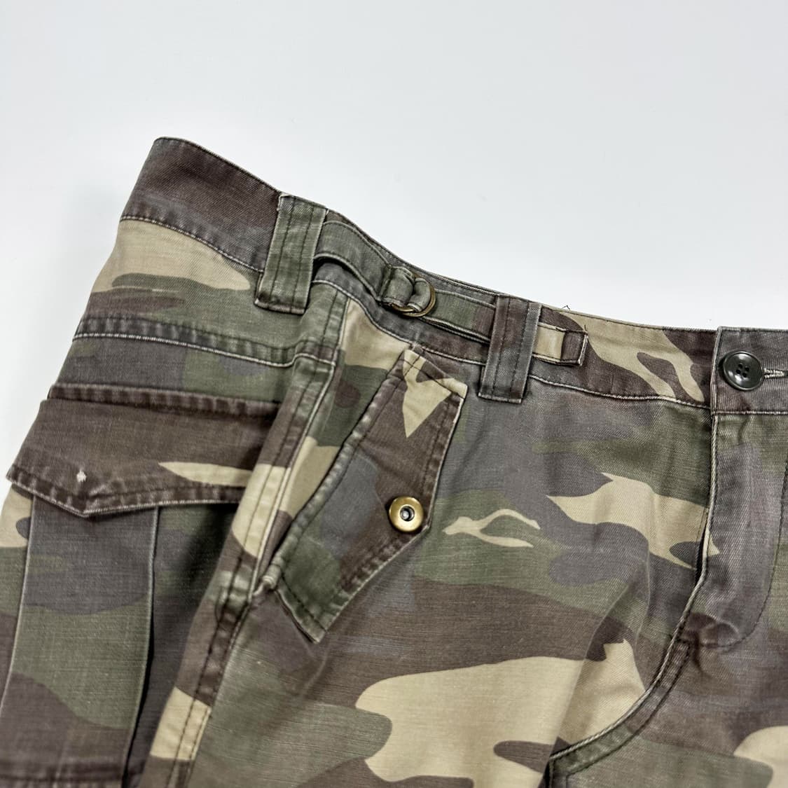 30 본더치 OG y2k 밀리터리 카모 미니스커트 상품이미지3