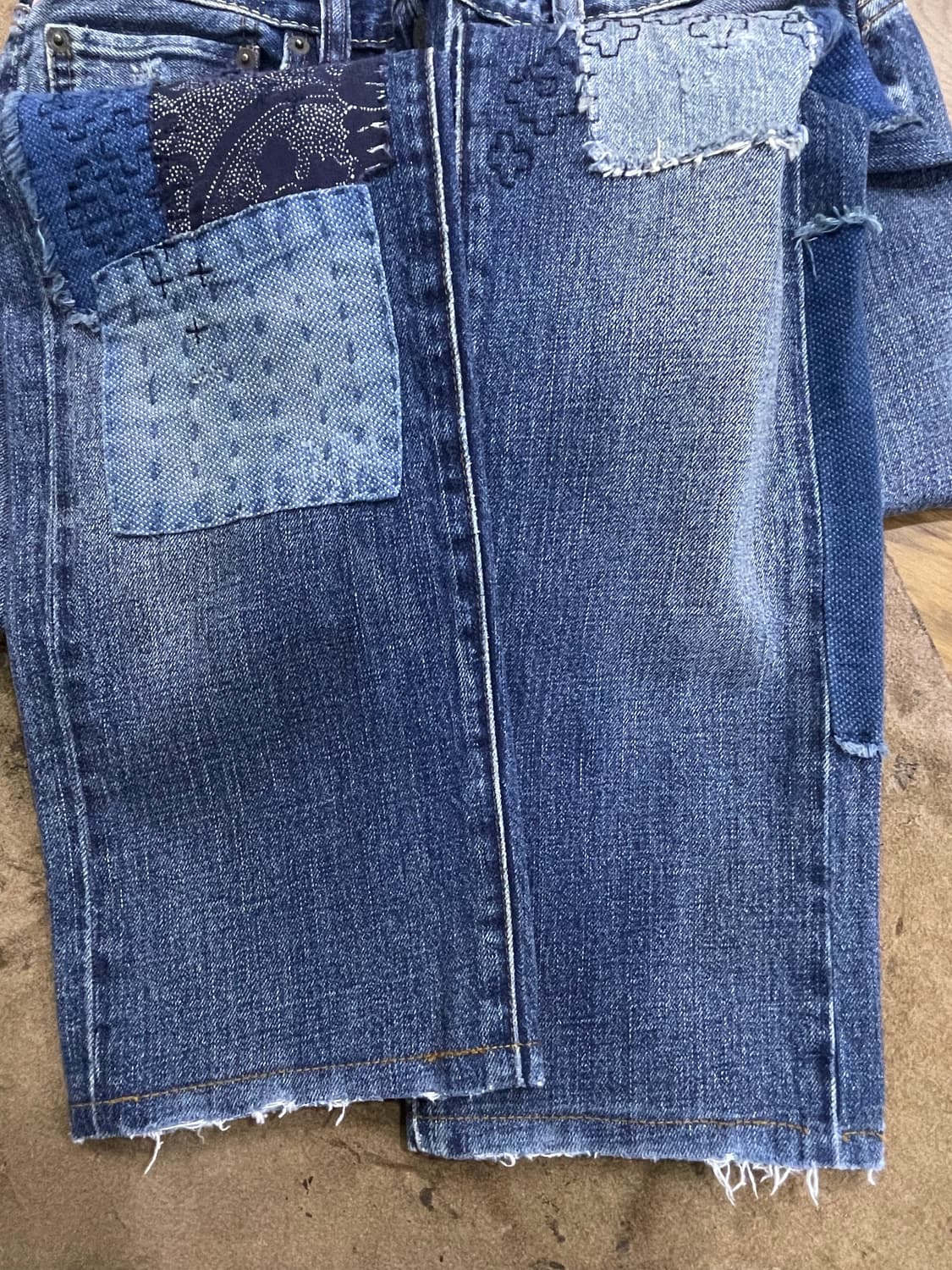 폴로랄프로렌(DS)/멀티패치 디스트레스드 청바지(31“) 상품이미지5