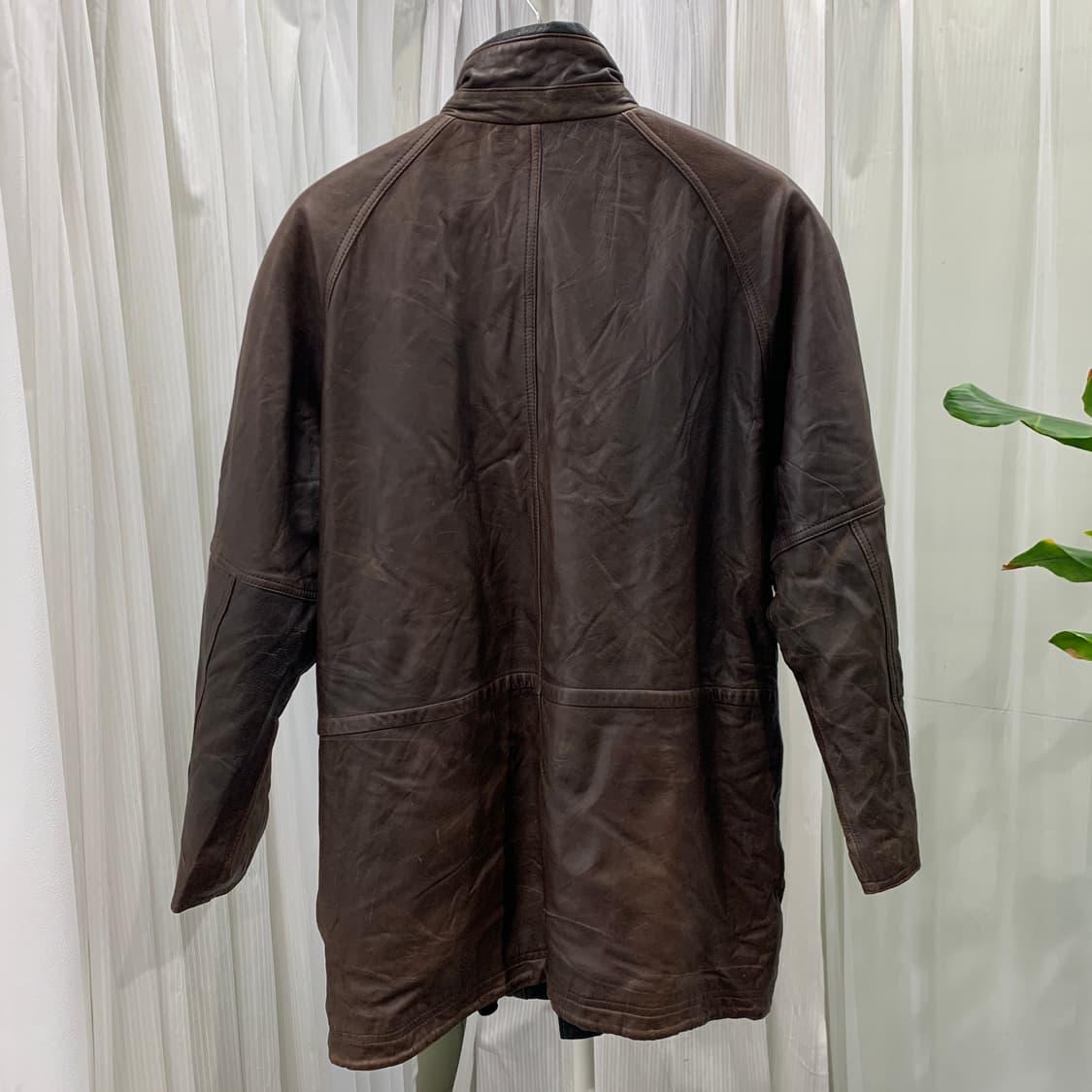 일본 빈티지 HUMPHREY BOGART 사슴 가죽 자켓 1739 상품이미지3