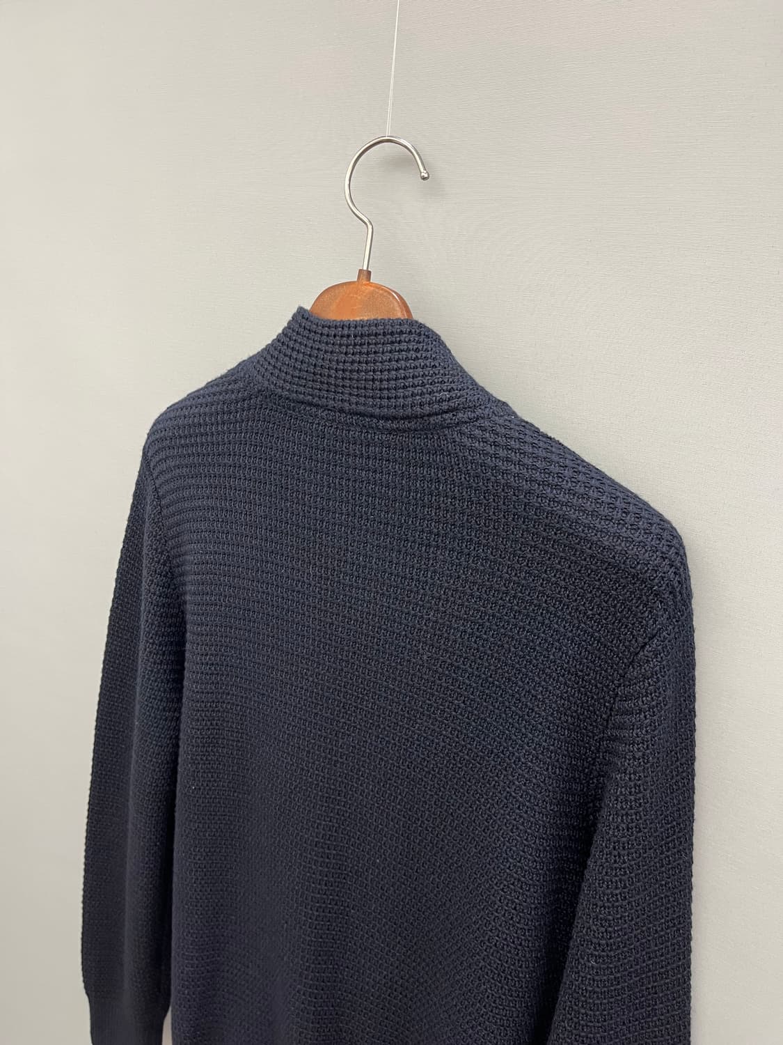 남성 헨리코튼 골프 집업니트 상품이미지7