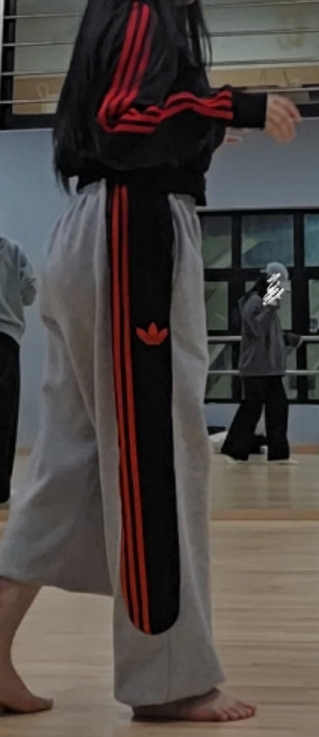 회검빨 아디다스 커스텀 바지 상품이미지2
