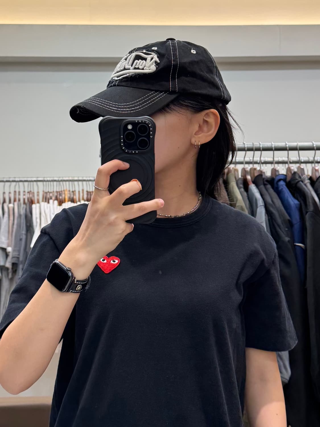본더치 큐빅로고 볼캡 블랙 상품이미지6