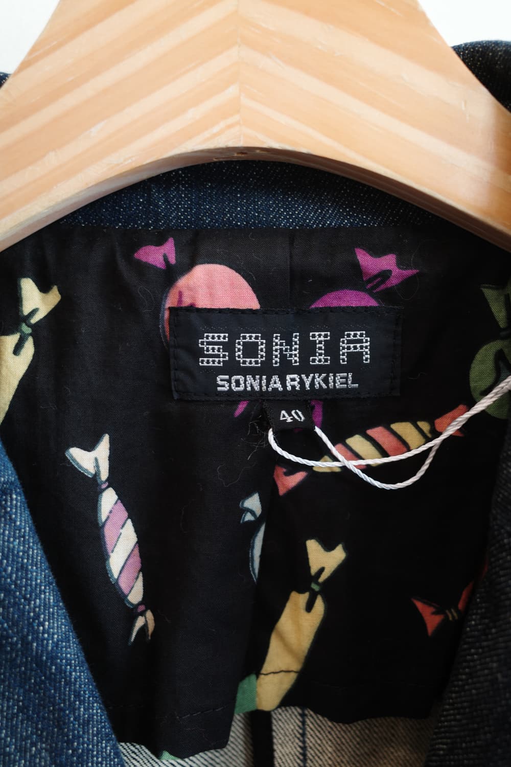 SONIA RYKIEL 소니아 리키엘 데님 숏 자켓 상품이미지3