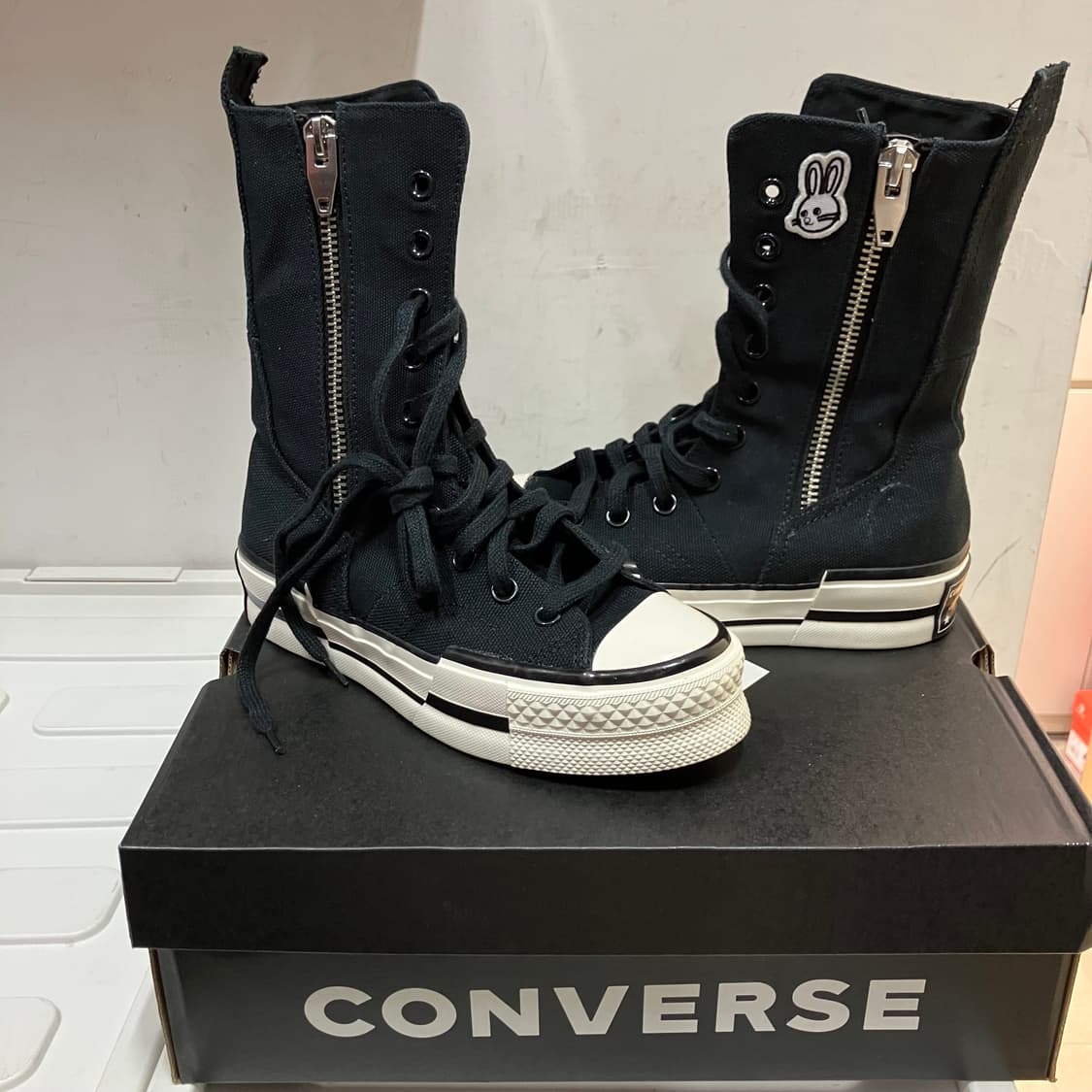 컨버스 척 플러스 엑스하이 블랙 225 상품이미지3