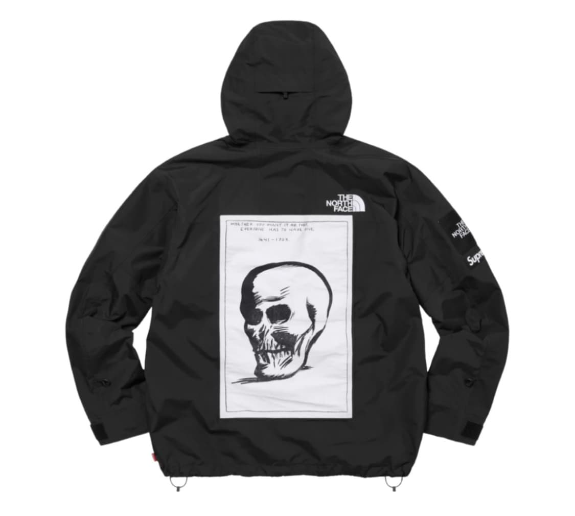 [M] 슈프림x노스페이스 마운틴 자켓 블랙 상품이미지1