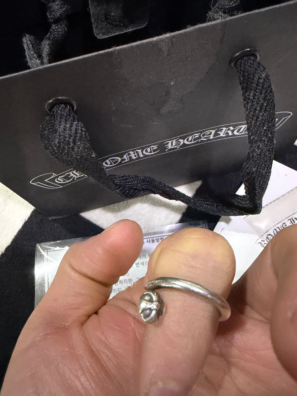 크롬하츠 크로스볼네일링 상품이미지3