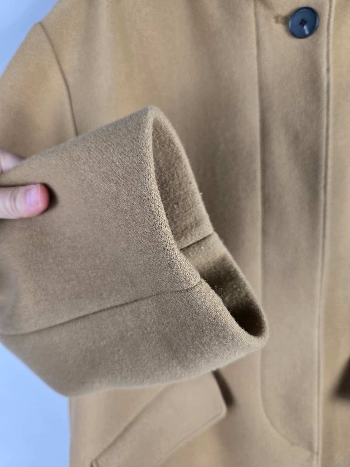 [무료배송]스튜디오 톰보이 여성 오버핏 울 혼방 코트 상품이미지5