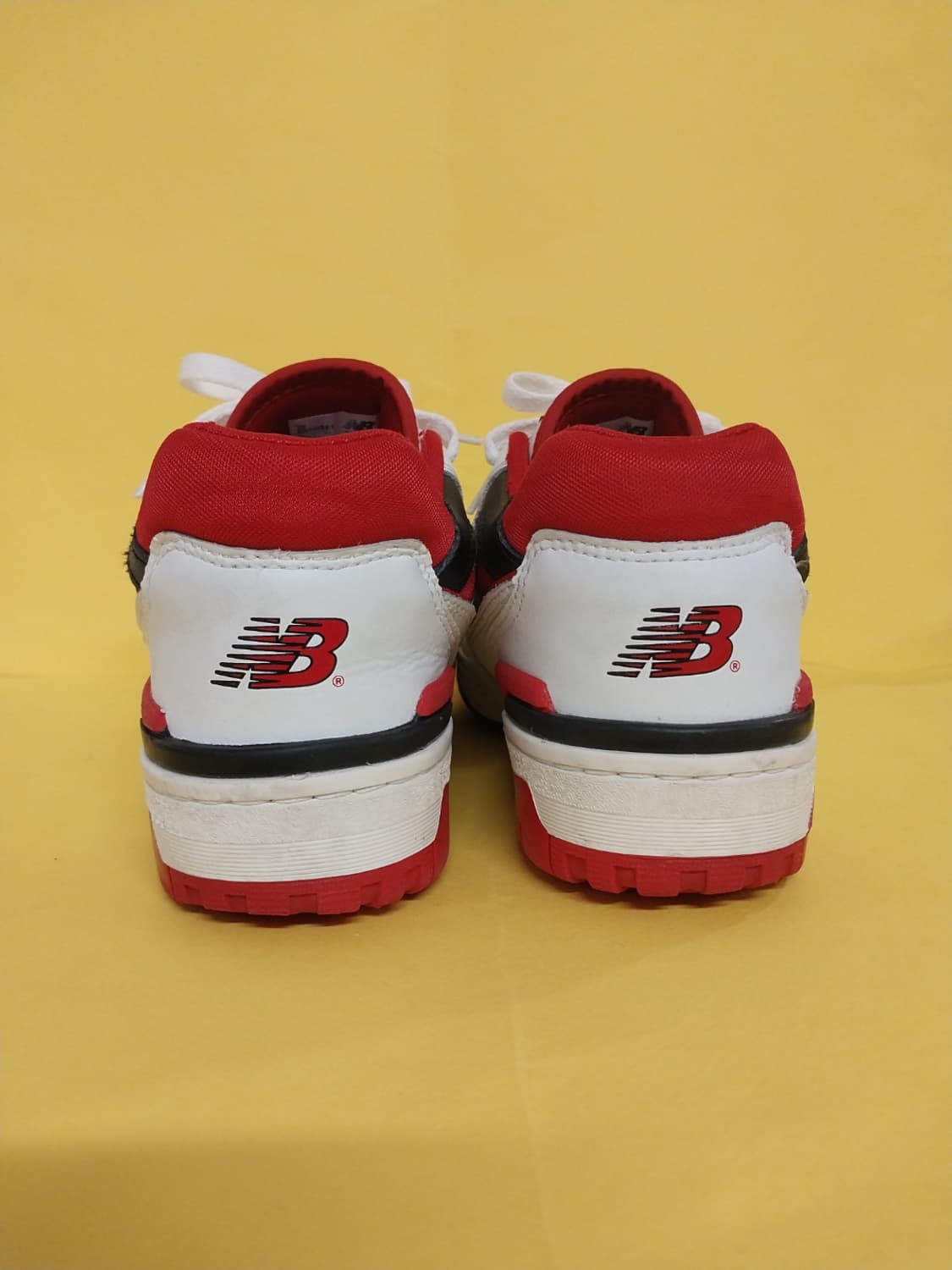 남성 뉴발란스 550 화이트레드 운동화 (245) 상품이미지4
