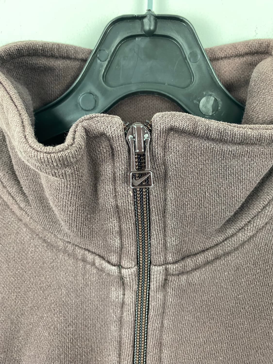 90s NIKE 나이키 재팬 반집업 맨투맨 M 상품이미지3