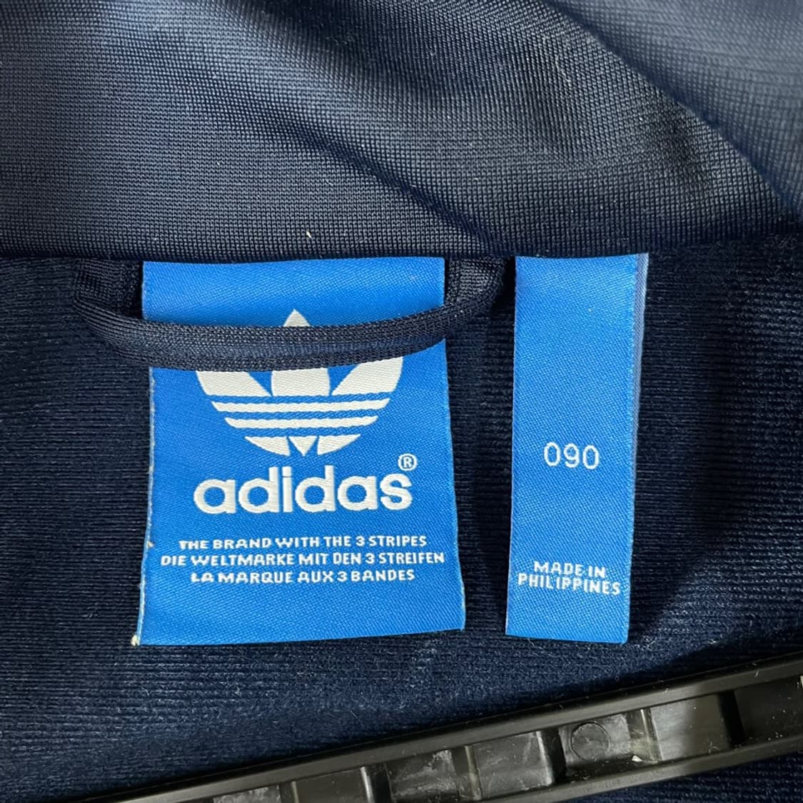 90 아디다스 파이어버드 네이비 져지 상품이미지4