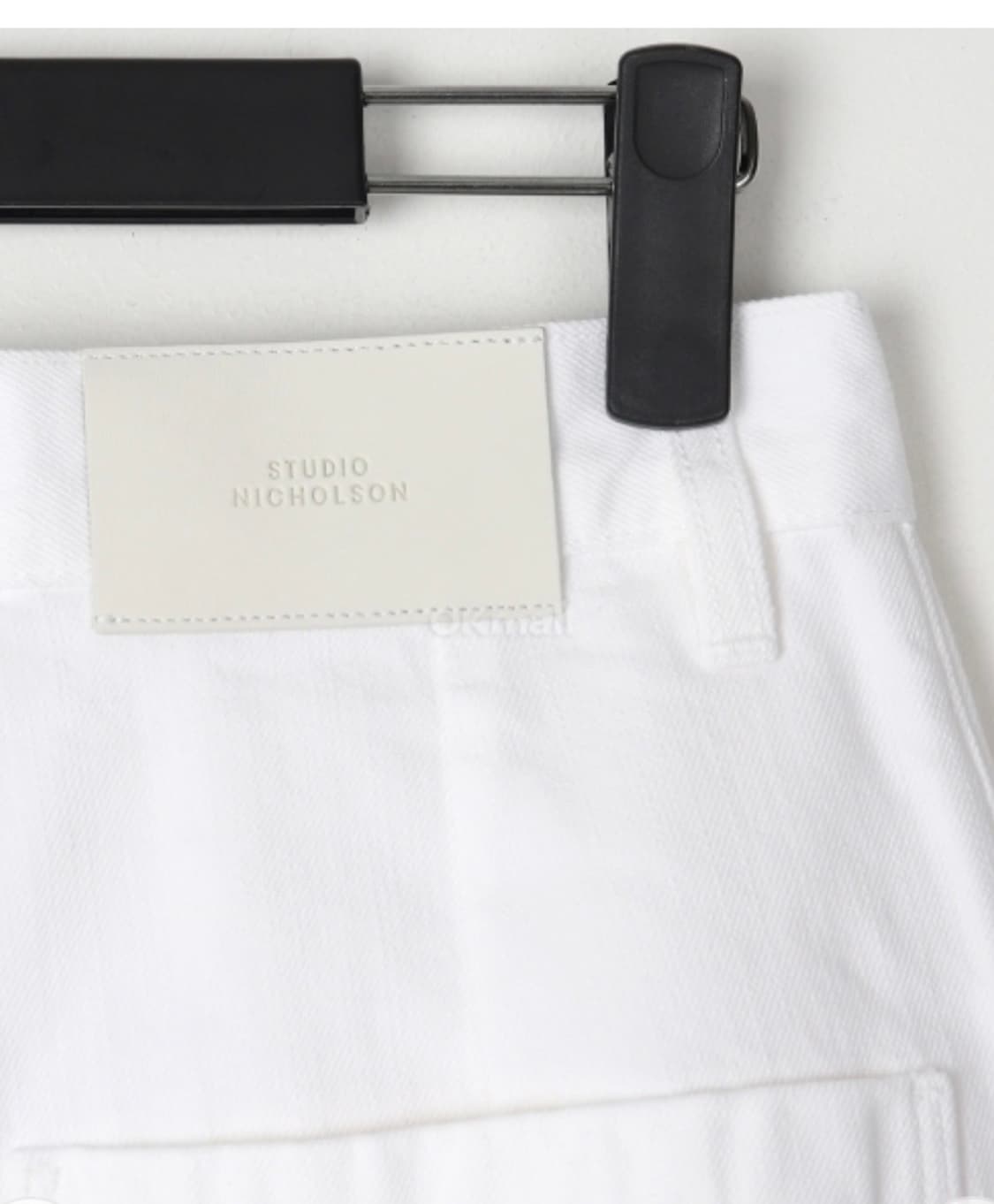 [Studio Nicholson]푸크 워시드 데님_OPTIC WHITE 상품이미지5