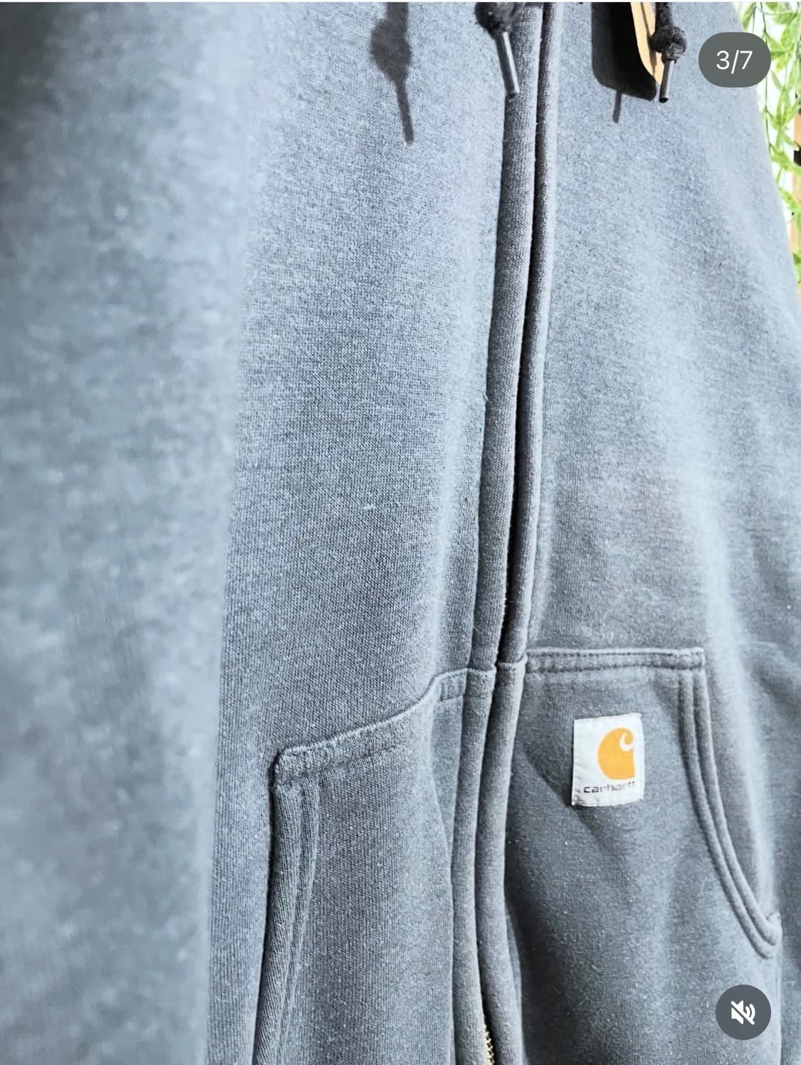 칼하트 써멀 후드집업 상품이미지3