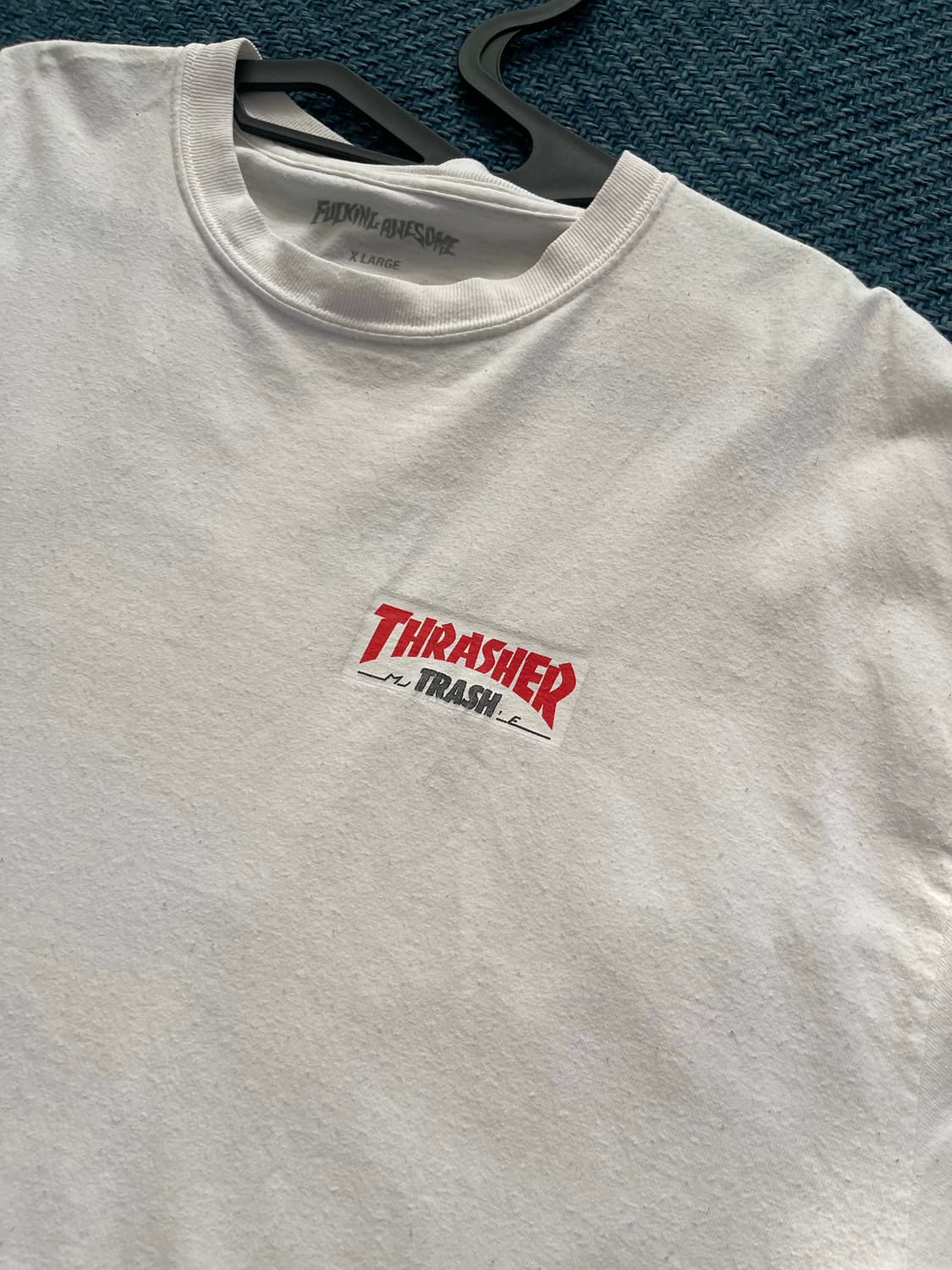 (XL) 퍼킹어썸 트레셔 반팔 화이트 상품이미지2