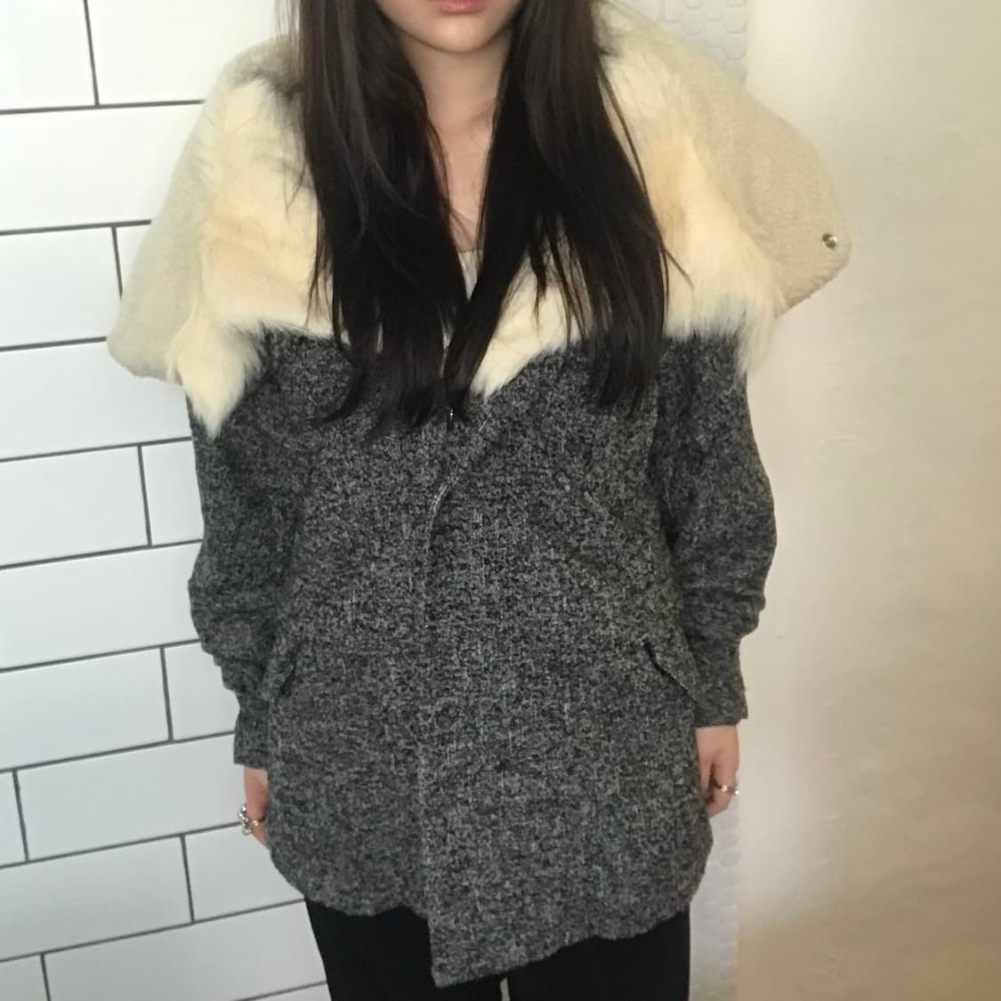 토가 아카이브스 오버 카라 코트 상품이미지3