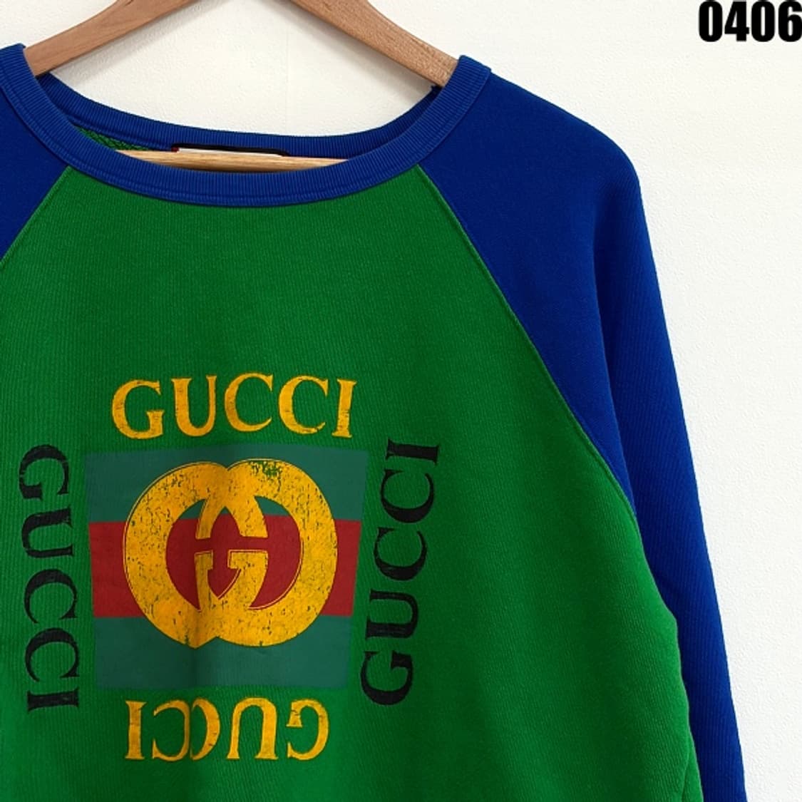 GUCCI 구찌 로고 스웻셔츠 M 0406 상품이미지2