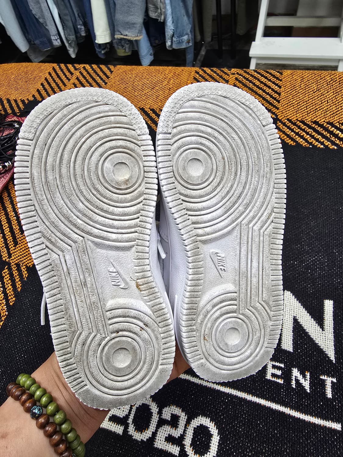 나이키 에어포스 1 올백 키즈 운동화 (1910) 상품이미지5