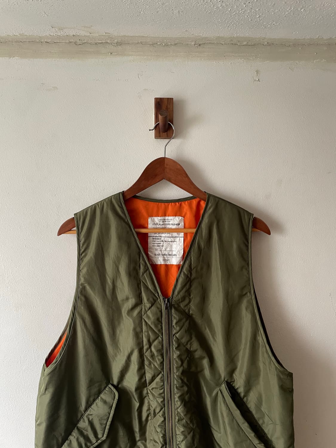 JPN Vintage Military Vest 복각 상품이미지2