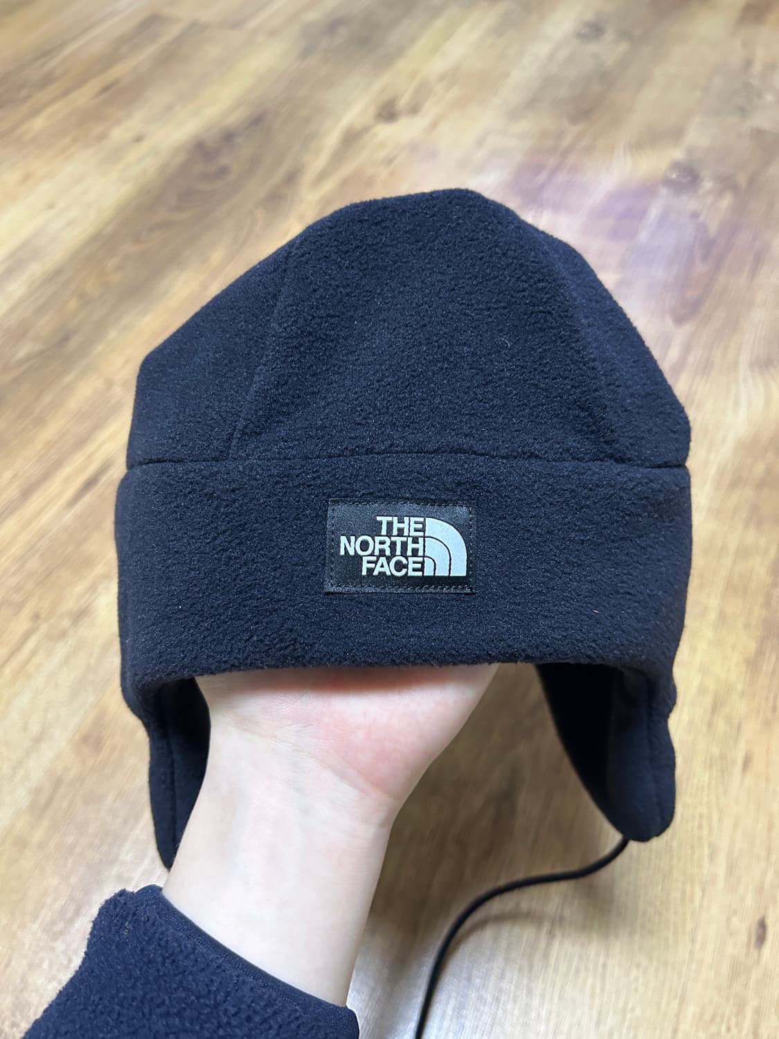 노스페이스 플리스 이어머프 비니 BLACK 판매합니다. 상품이미지1