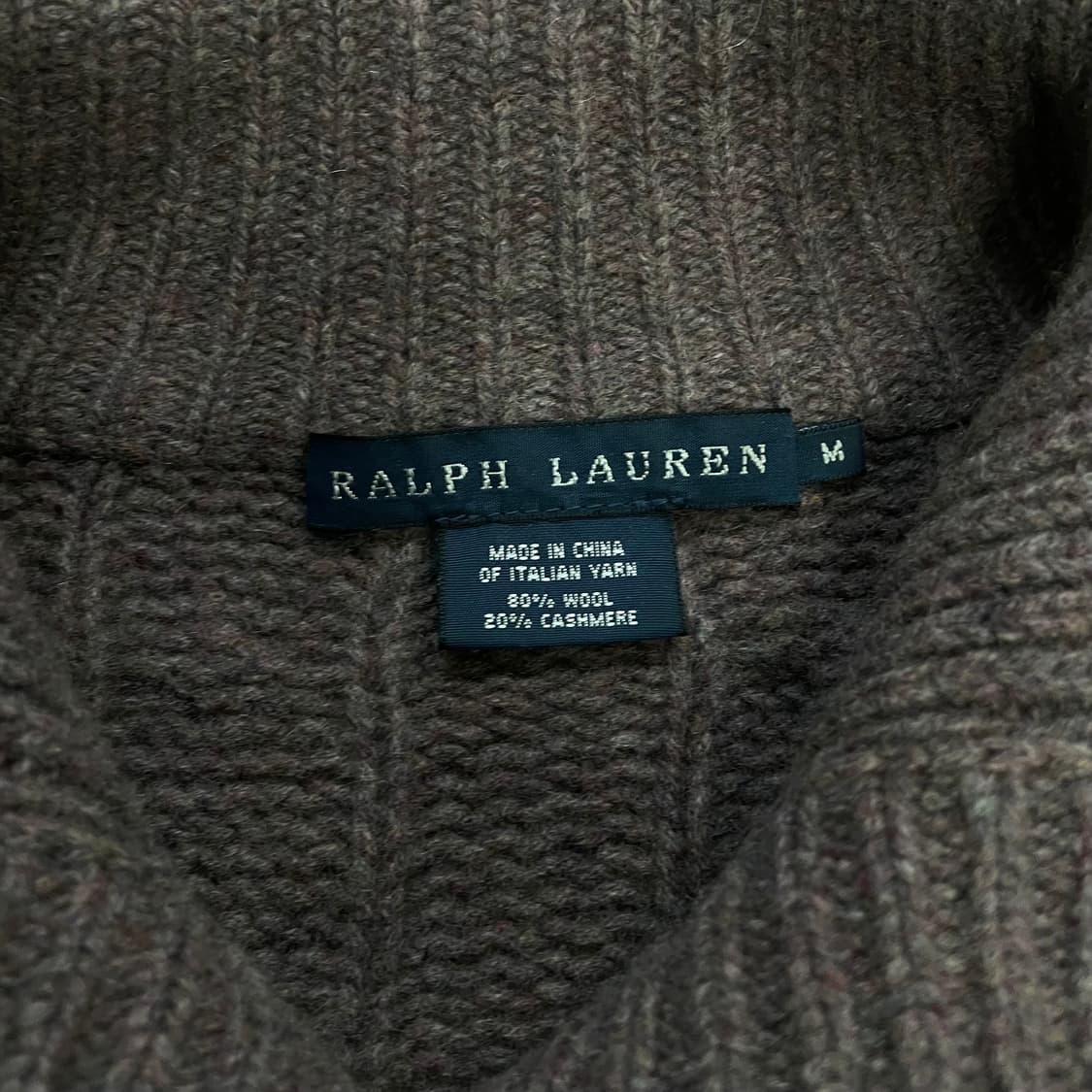폴로 랄프로렌 케이블 버튼 니트 집업 상품이미지4