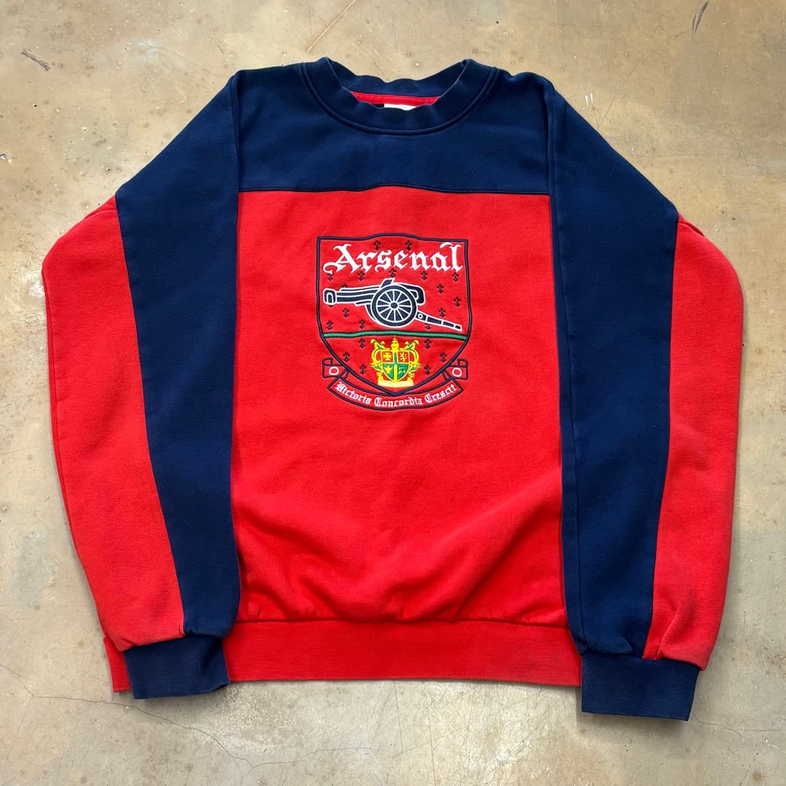 S 아디다스 01/02 아스날 로고 맨투맨 상품이미지2