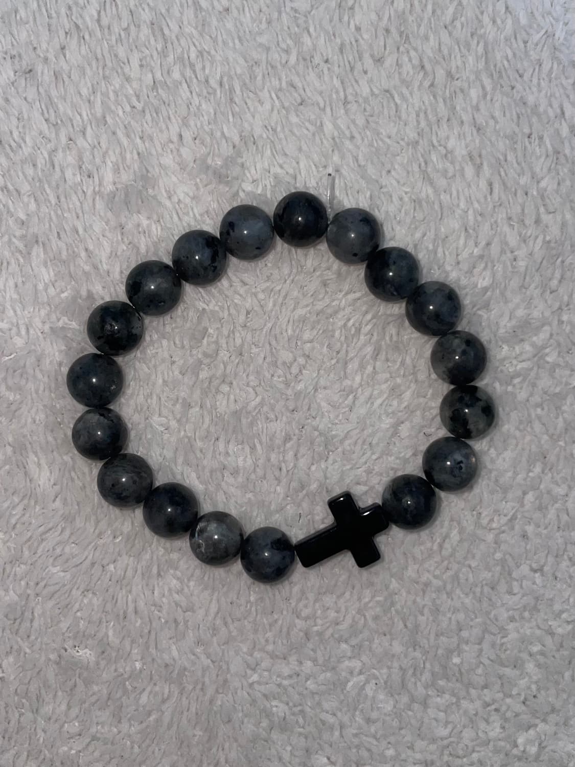 Hand made- gemstone cross bracelet 상품이미지2