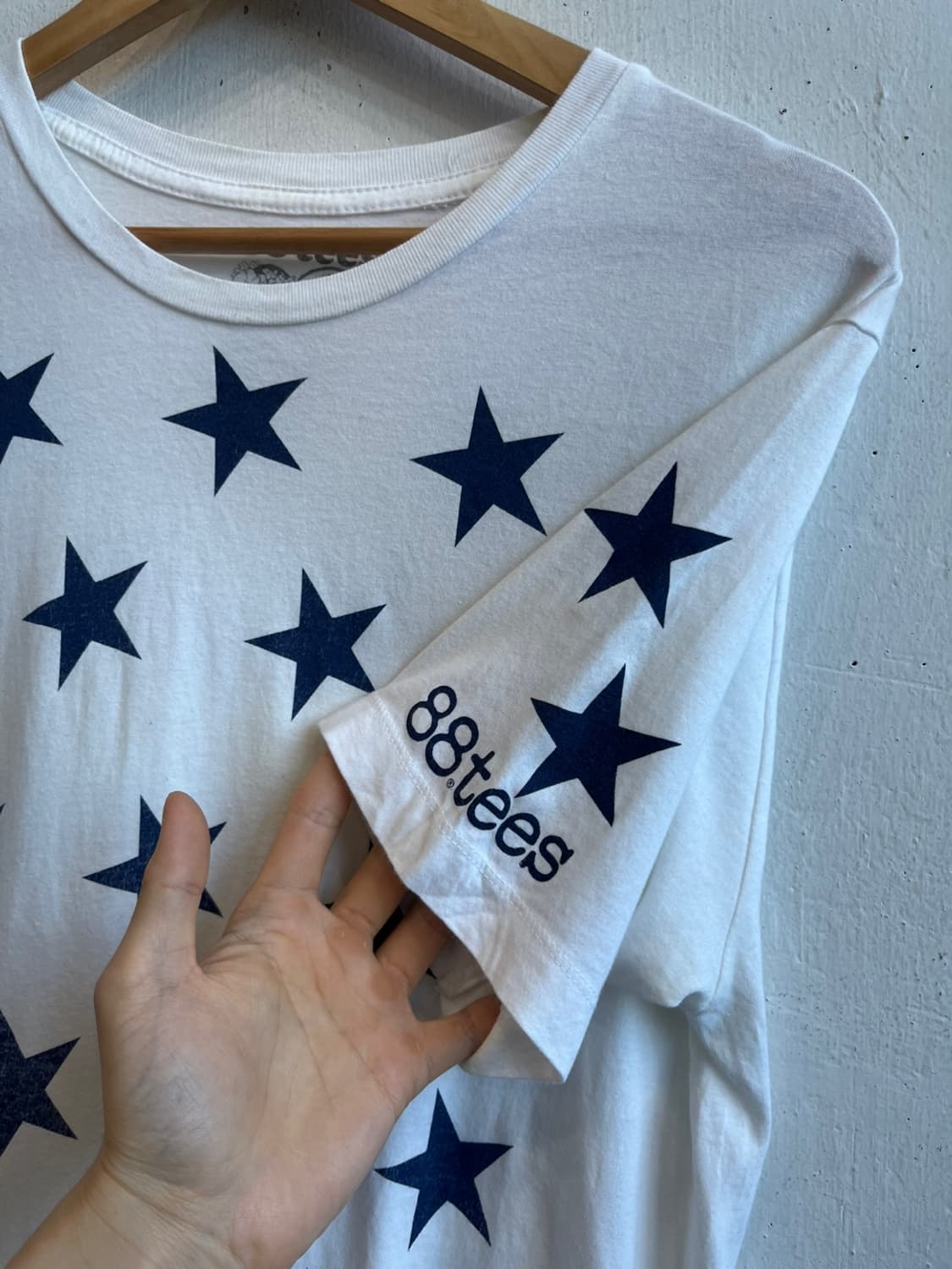 미국빈티지 88 tees 스타 펑크 반팔 티셔츠 상품이미지3