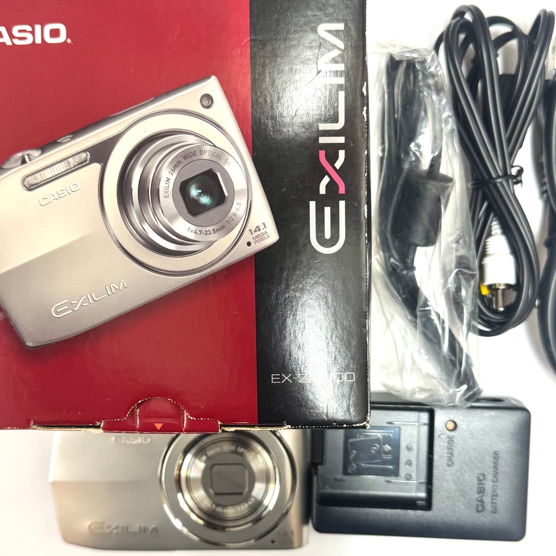 풀박스)카시오 엑슬림 Z2000 실버💝Casio Exilim 상품이미지4