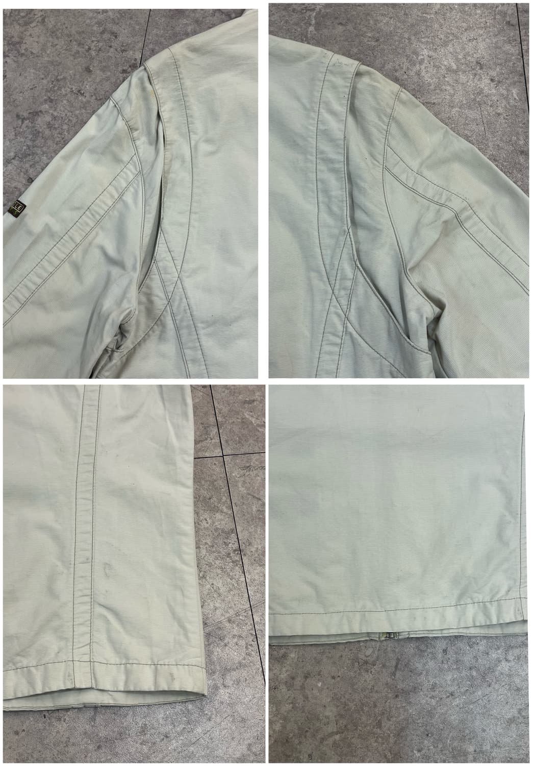 빈폴 집업 자켓 아이보리 95 #csz2299 상품이미지10