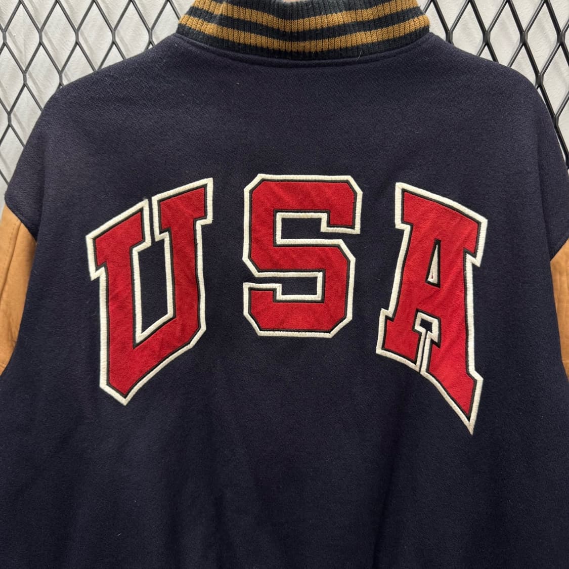 아메리카 툰즈 X 1996 아틀란타 올림픽 바시티자켓 빅로고 디테일 상품이미지6