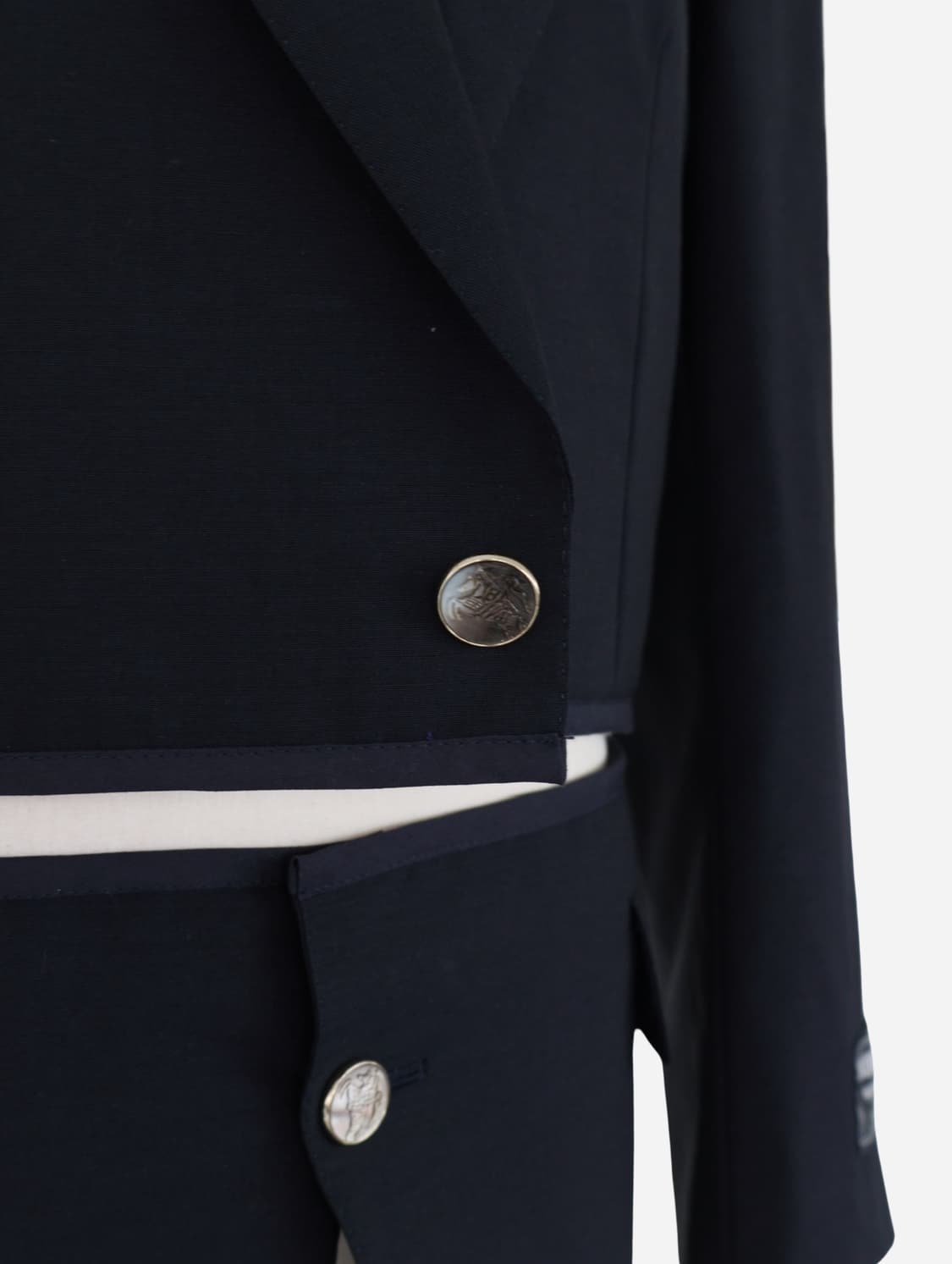 Burberry Wool Cropped Blazer & Bustier  상품이미지4