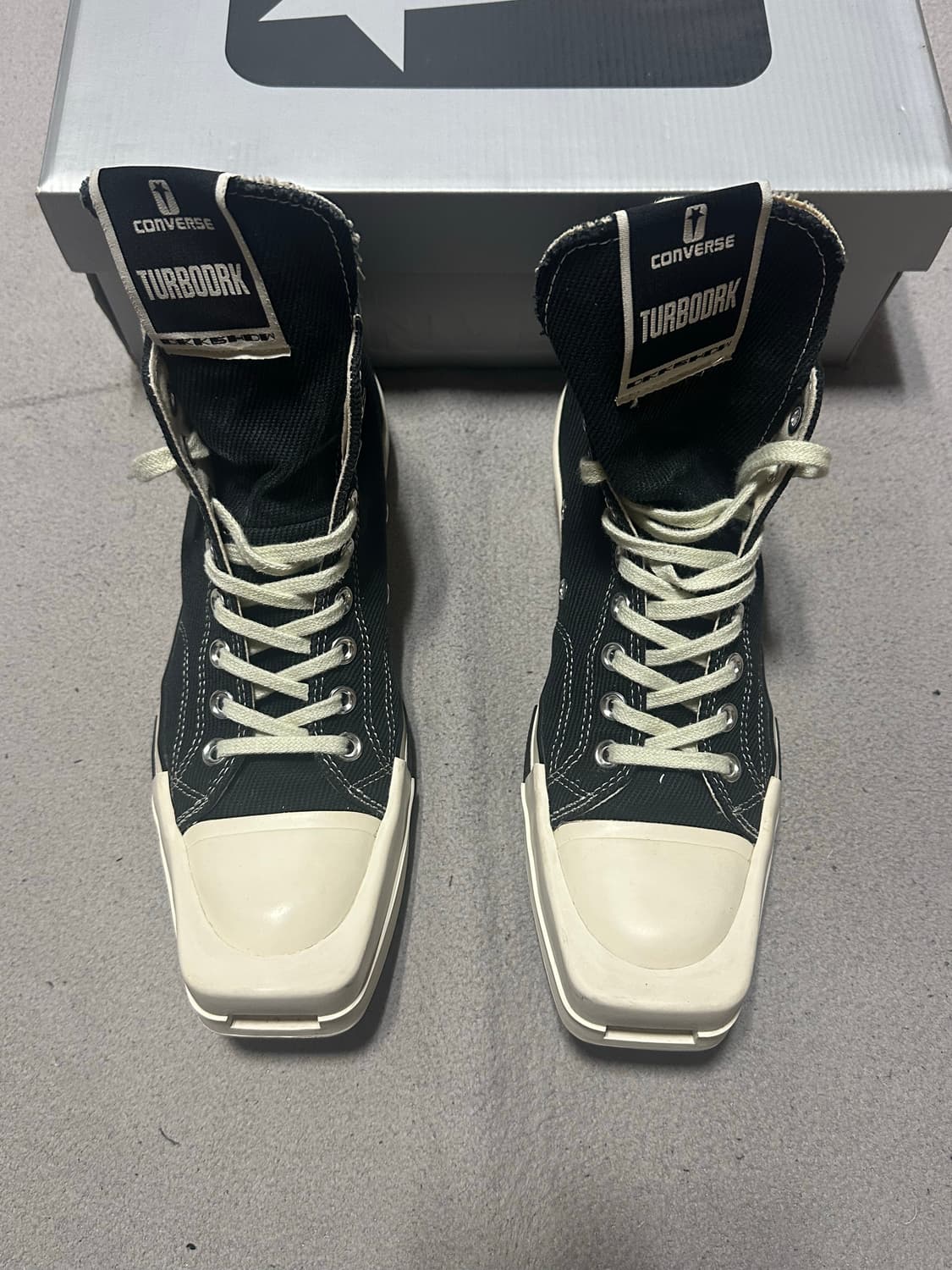 컨버스 릭오웬스 척70 하이 블랙 (265) 상품이미지2