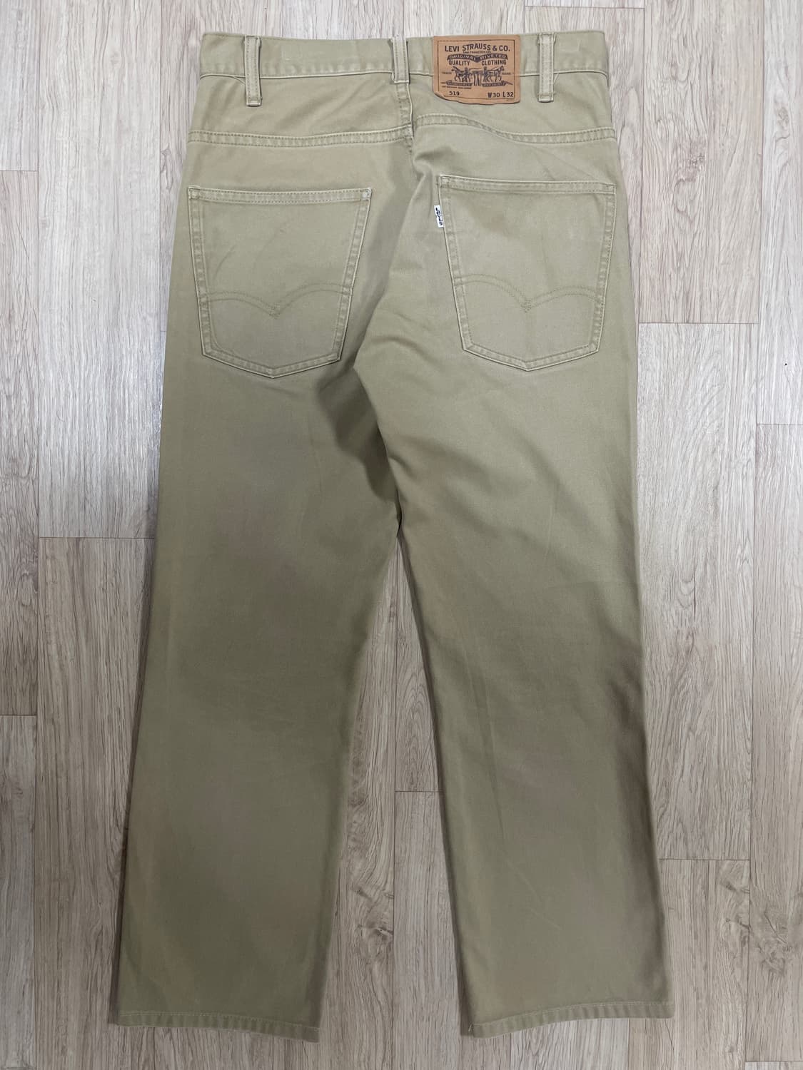 29~30) 00's 리바이스 재팬 519 베드포드 베이지 코튼팬츠 상품이미지3